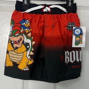 Nintendo Super Mario Kids Shorts - Red and Black